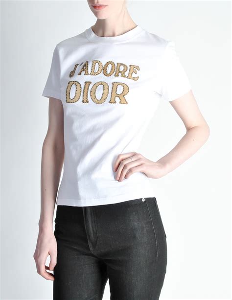 dior white t shirt women|christian Dior t shirt price.